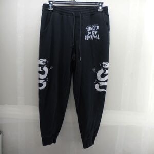 Machine Gun Kelly MGK Tickets To My Downfall XX Sweatpants Joggers Size Large